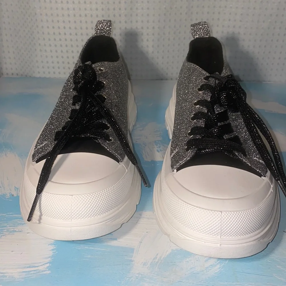 True Religion Janis Chunky Glitter Sneakers - Picture 2 of 6